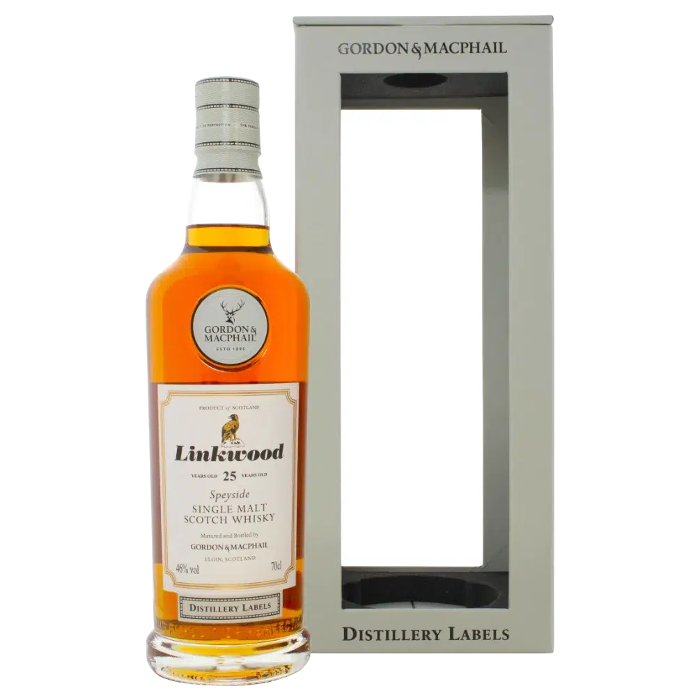 Gordon & MacPhail Distillery Labels Linkwood 25YO Whisky 700ml