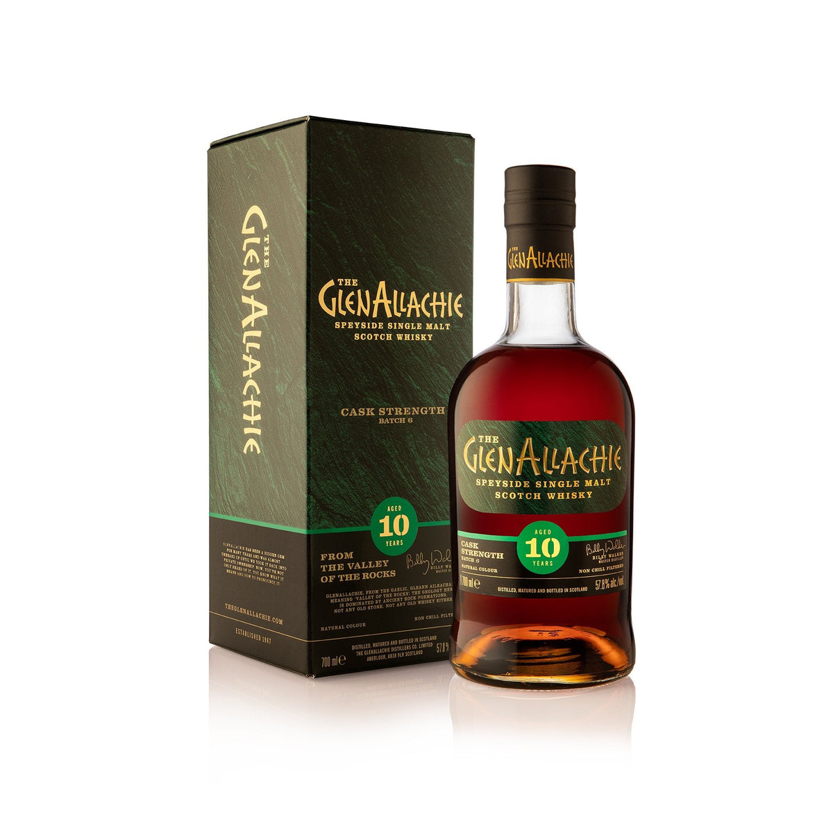 Glenallachie 10 Year Old (Batch 6 57.80%) Cask Strength Single Malt Scotch Whisky