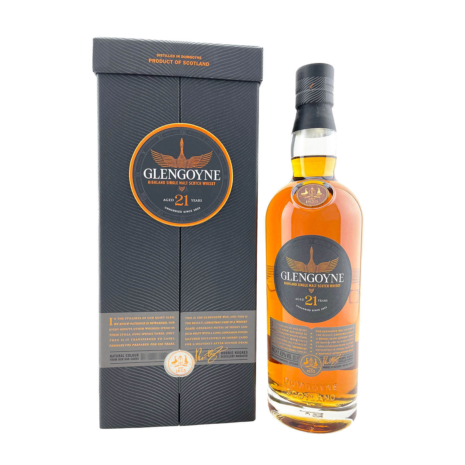 Glengoyne 21 Year Old Single Malt Scotch Whisky