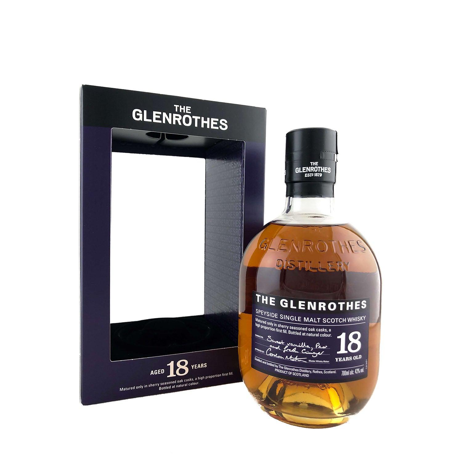 Glenrothes 18 Year Old Single Malt Scotch Whisky 700ml