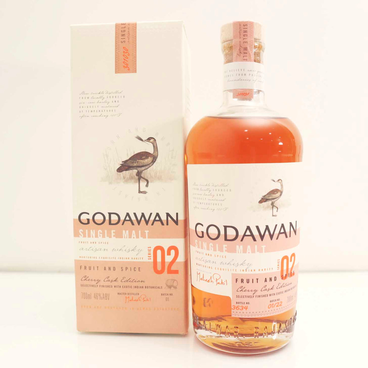 Godawan Indian Single Malt Whisky (02 Series) 700ml