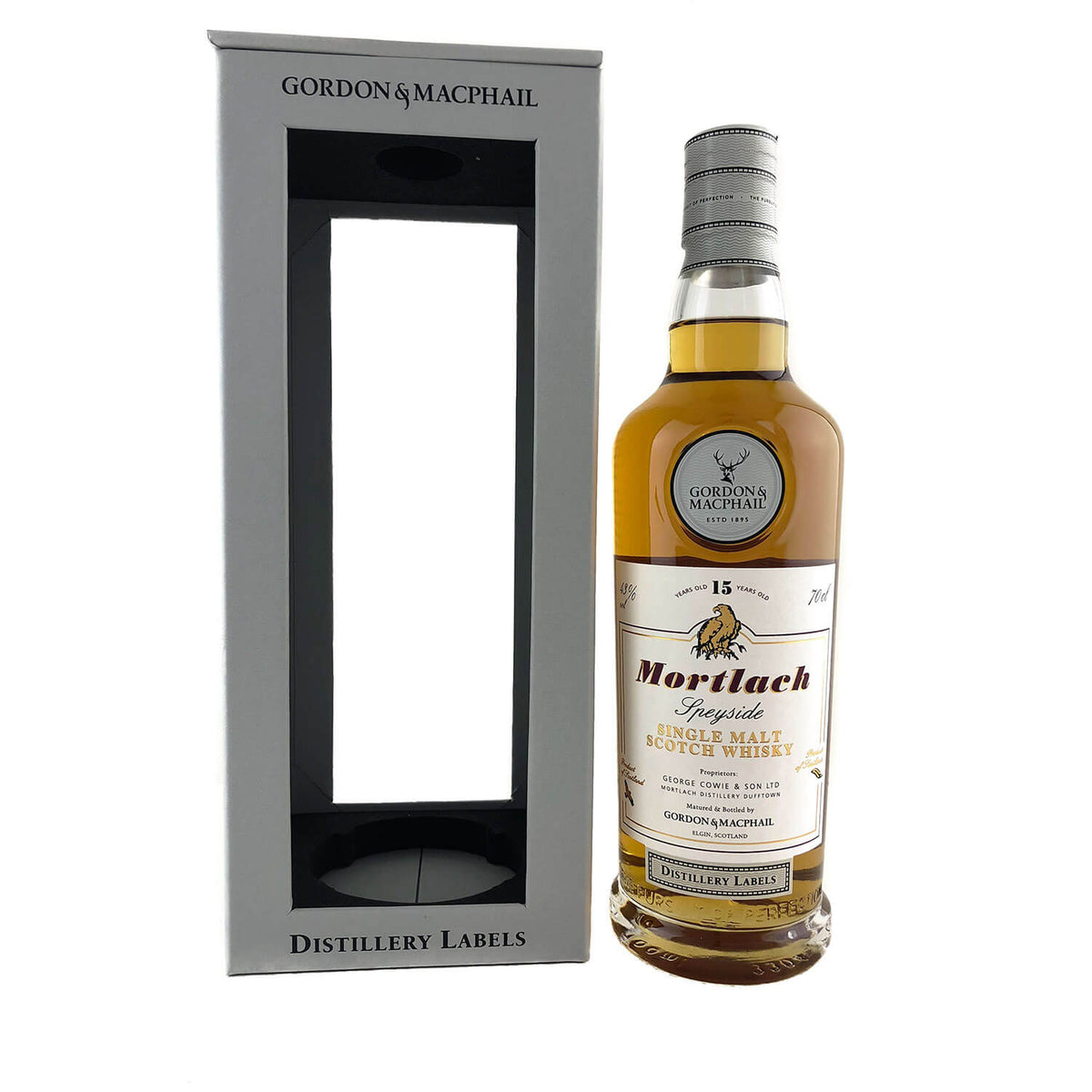 Gordon & Macphail Distillery Labels Mortlach 15 Year Old Single Malt Scotch Whisky 700ml