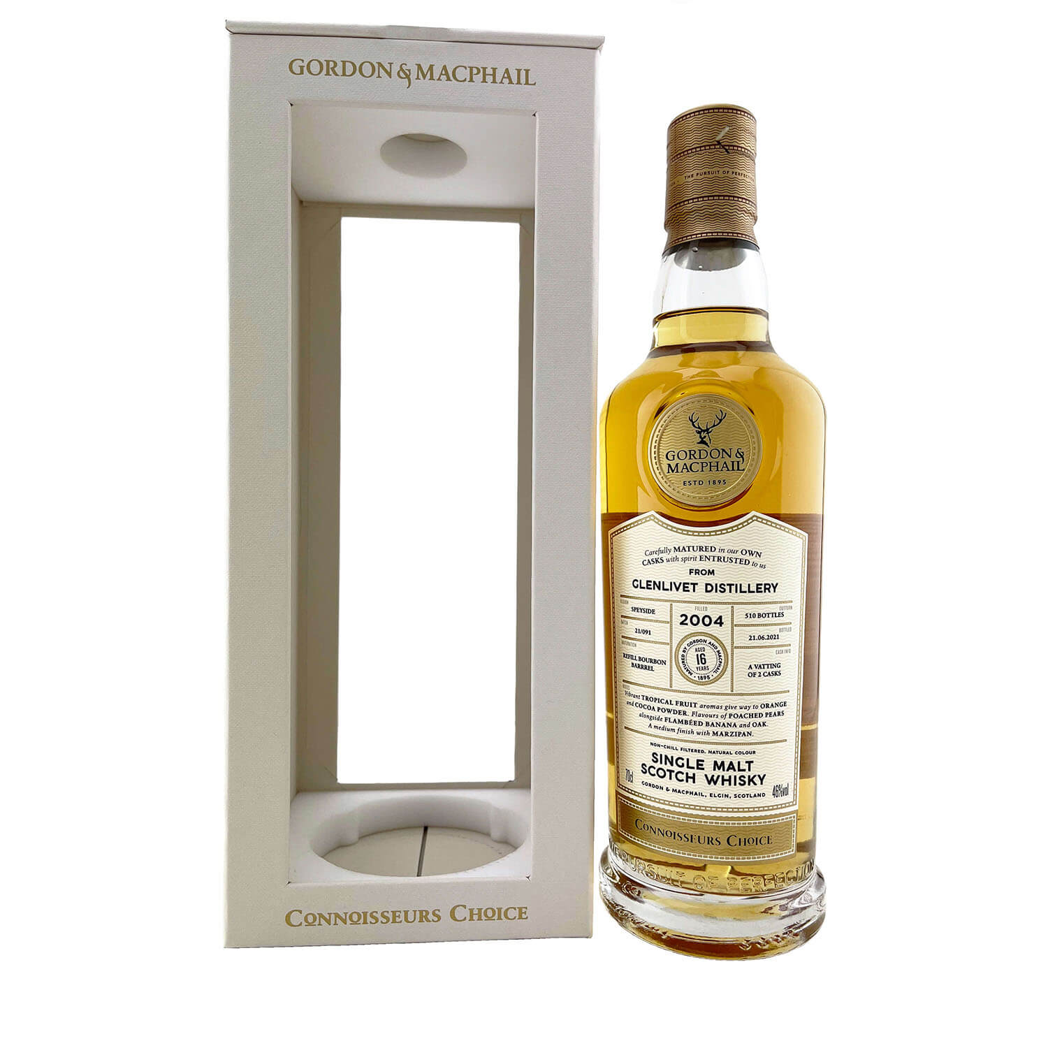 Gordon & MacPhail ‘Connoisseurs Choice’ 2004 Glenlivet Distillery 16 Year Old 700ml