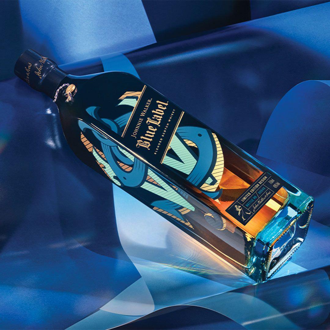 Johnnie Walker Blue Label Festive Limited Edition Whisky 750ml