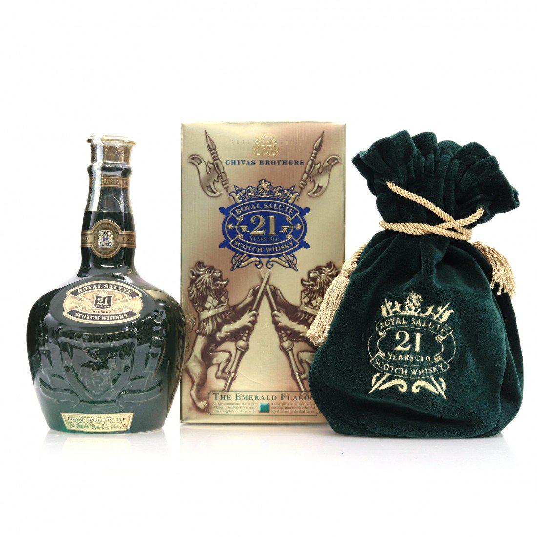 Chivas Regal Royal Salute 21 Years Old (Emerald Flagon) 700ml Limited Edition