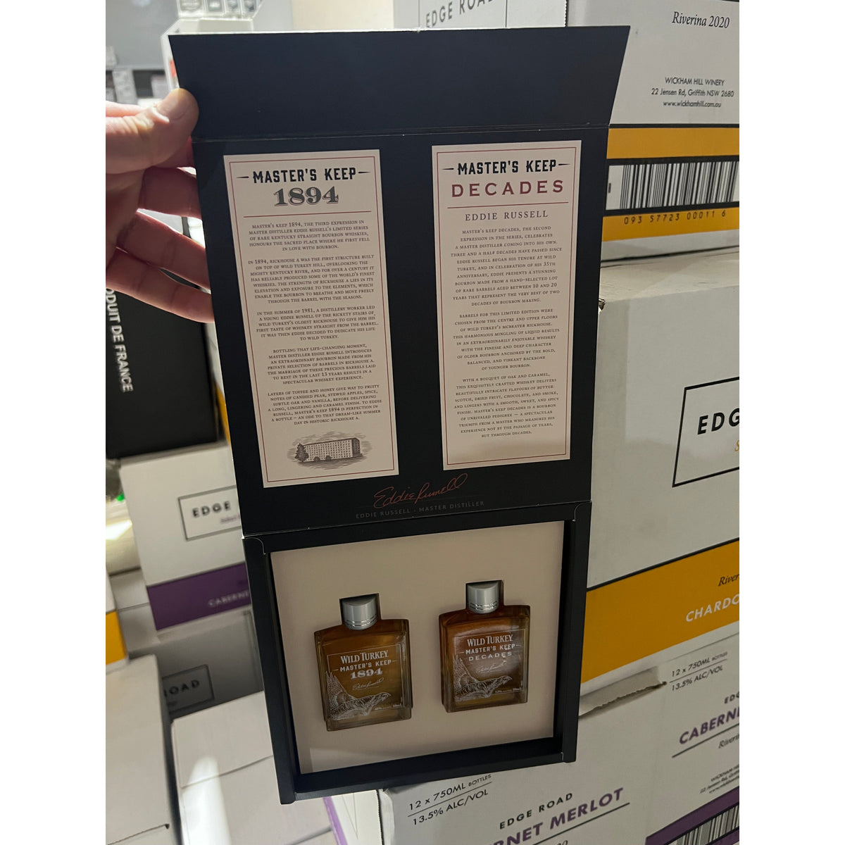 Wild Turkey Master Keep Decades 50ml & 1894 50ml Limited Edition Tasting Kit