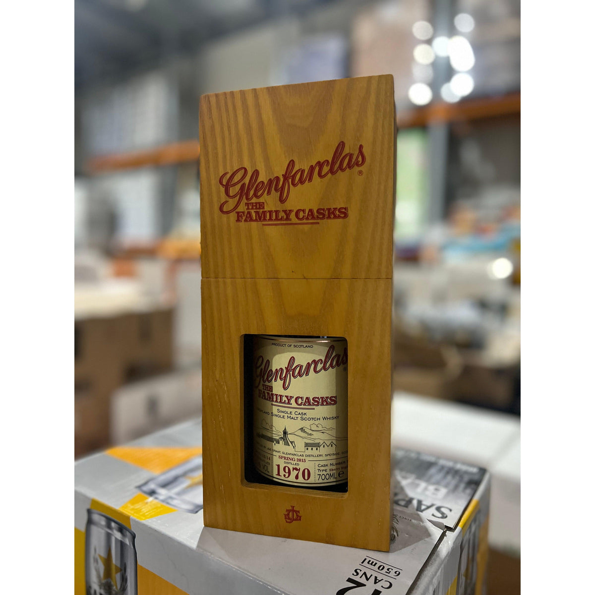 Glenfarclas 1970 Family Casks 44 Years Old A14 Sherry Cask #2026 700ml