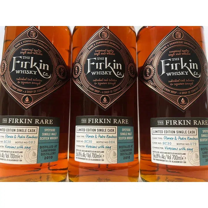 Firkin Whisky Co. 2010 Linkwood PX & Sherry Cask 12YO Cask Strength Whisky 700ml