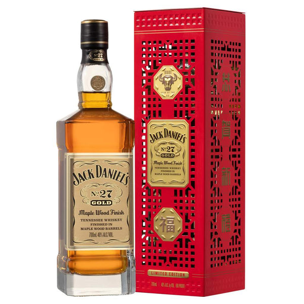Jack Daniels No 27 Gold Maple Wood Finish Year Of The Ox 700ml