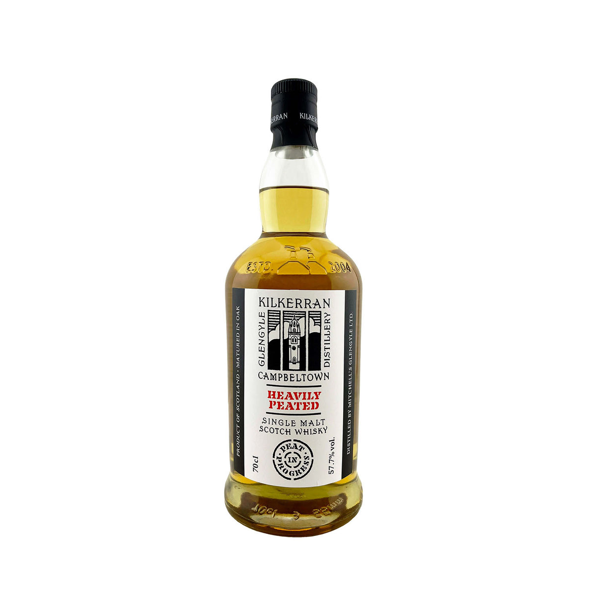 Kilkerran Heavily Peated (57.7%) Single Malt Whisky 700ml