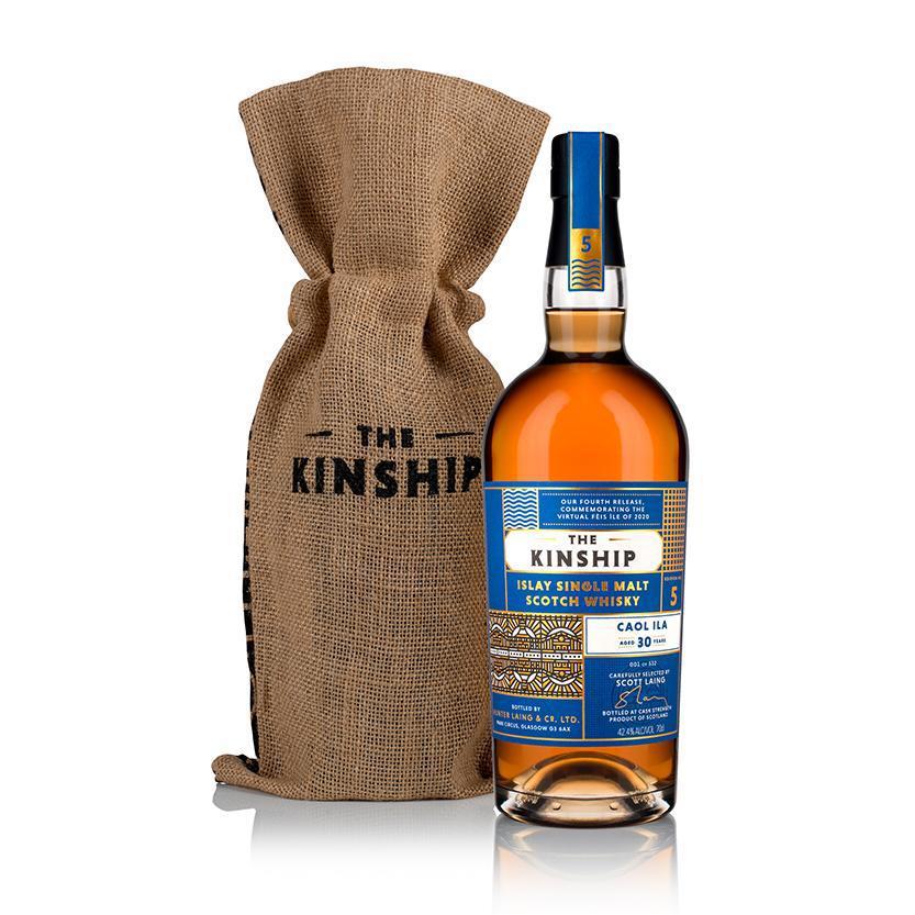 Hunter Laing & Co. The Kinship Caol Ila 30 Year Old Cask Strength Single Malt Scotch Whisky 700ml