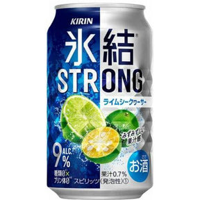Kirin Hyoketsu Strong Lime Flat Lemon 9% Cans 350ml