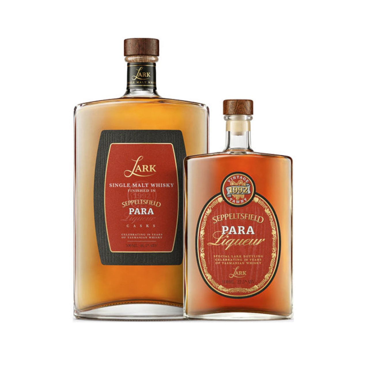 Lark Para 1992 Rare Cask Finish Whisky and Port Box Set