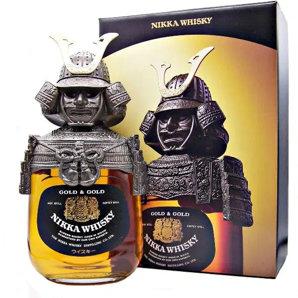 Nikka Gold & Gold Samurai Japanese Whisky 750ml