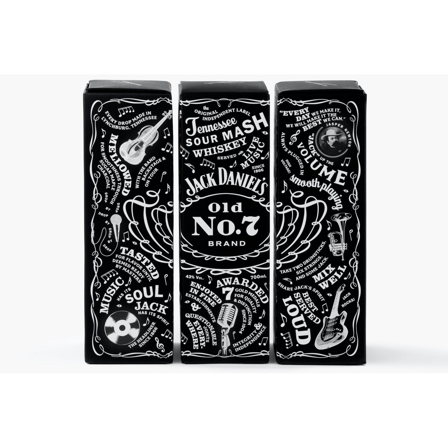 Jack Daniels 155 Yrs of Good Music Pentagram Limited Edition 700ml