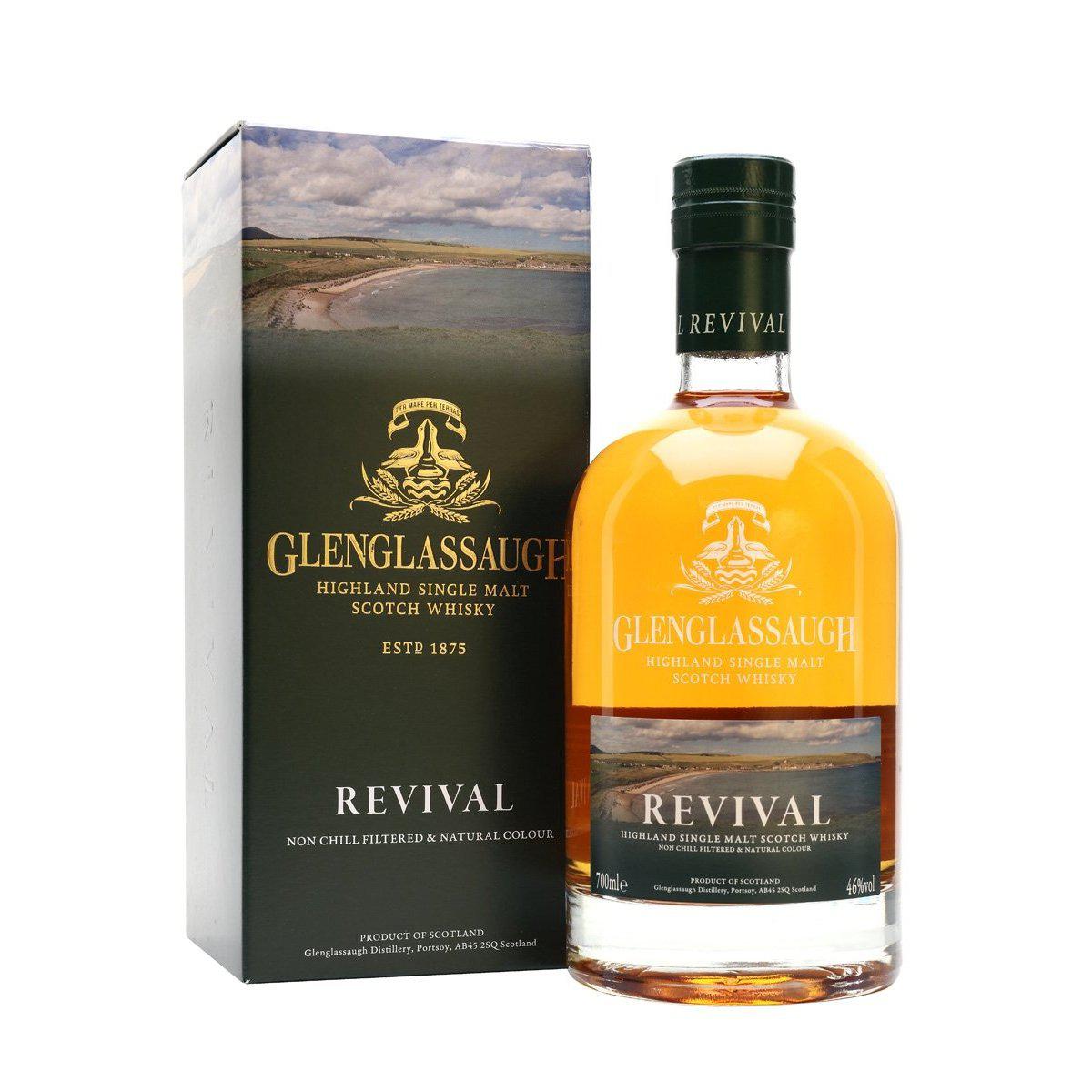 GlenGlassaugh Revival Single Malt Scotch Whisky 700ml