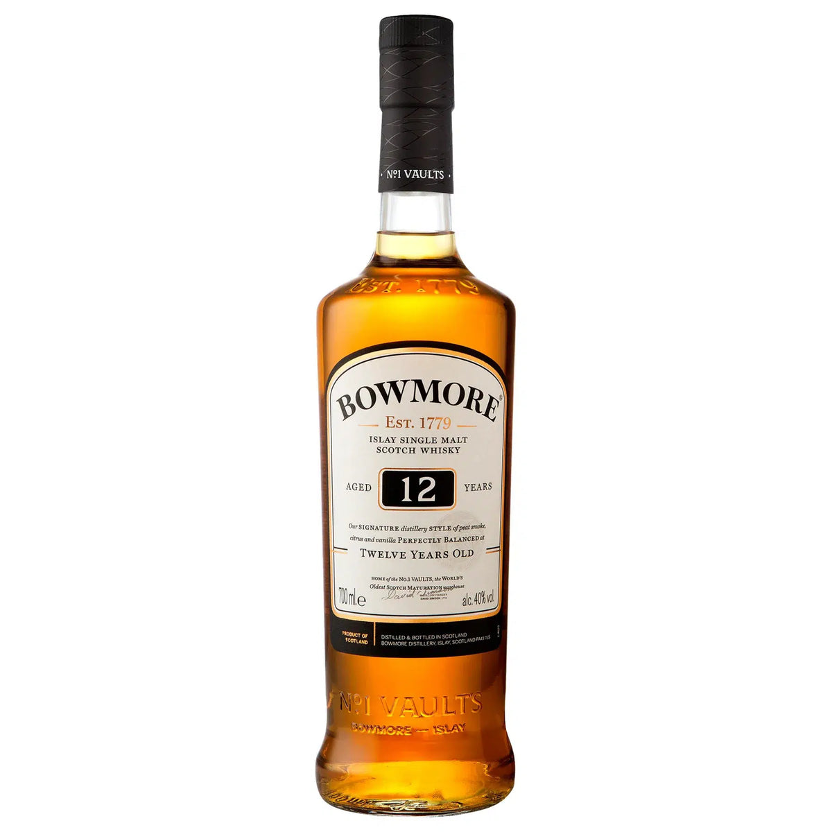 Bowmore 12 Year Old Single Malt Scotch Whisky 700ml