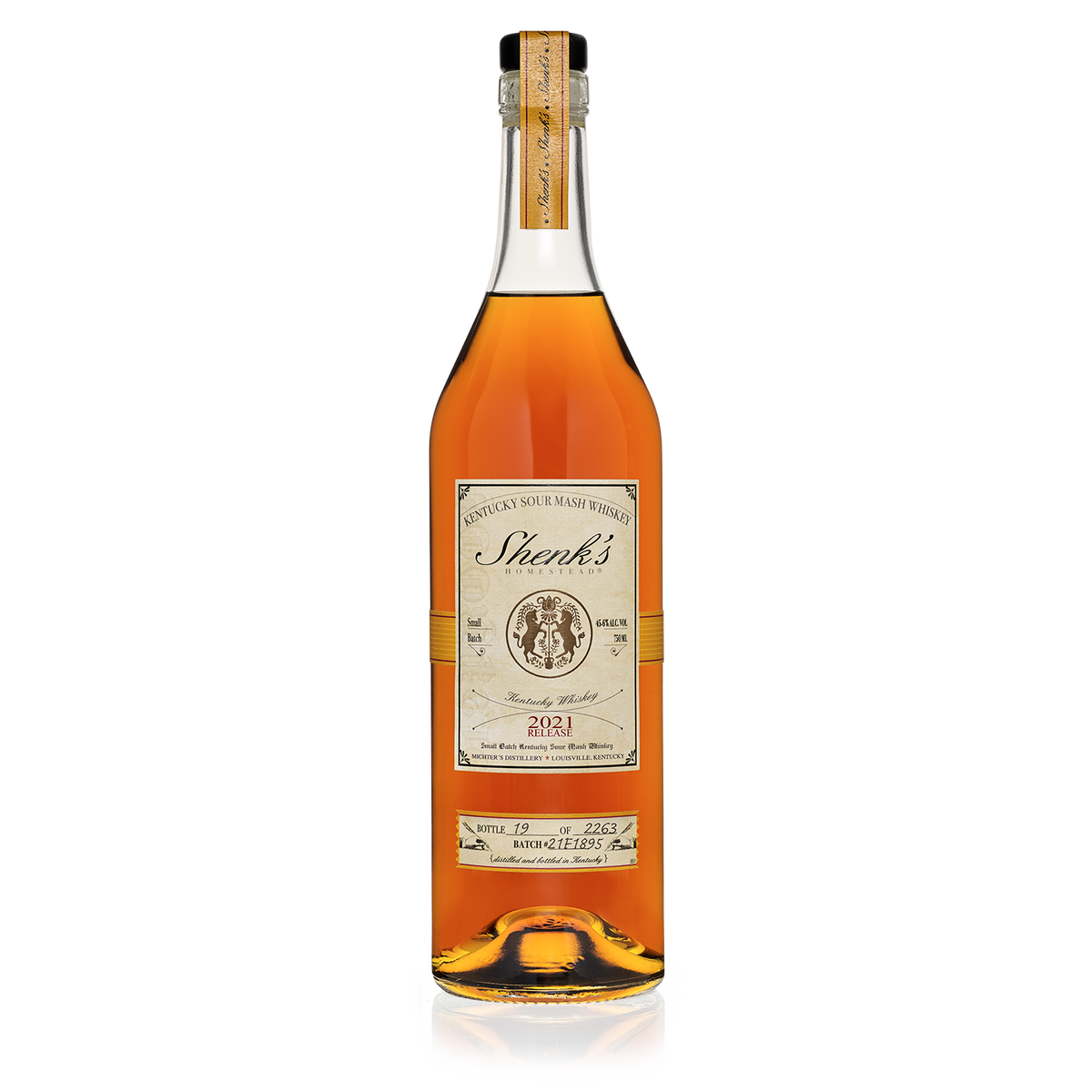 Shenk’s Homestead 2021 Release Kentucky Sour Mash (Limited Edition) Whiskey