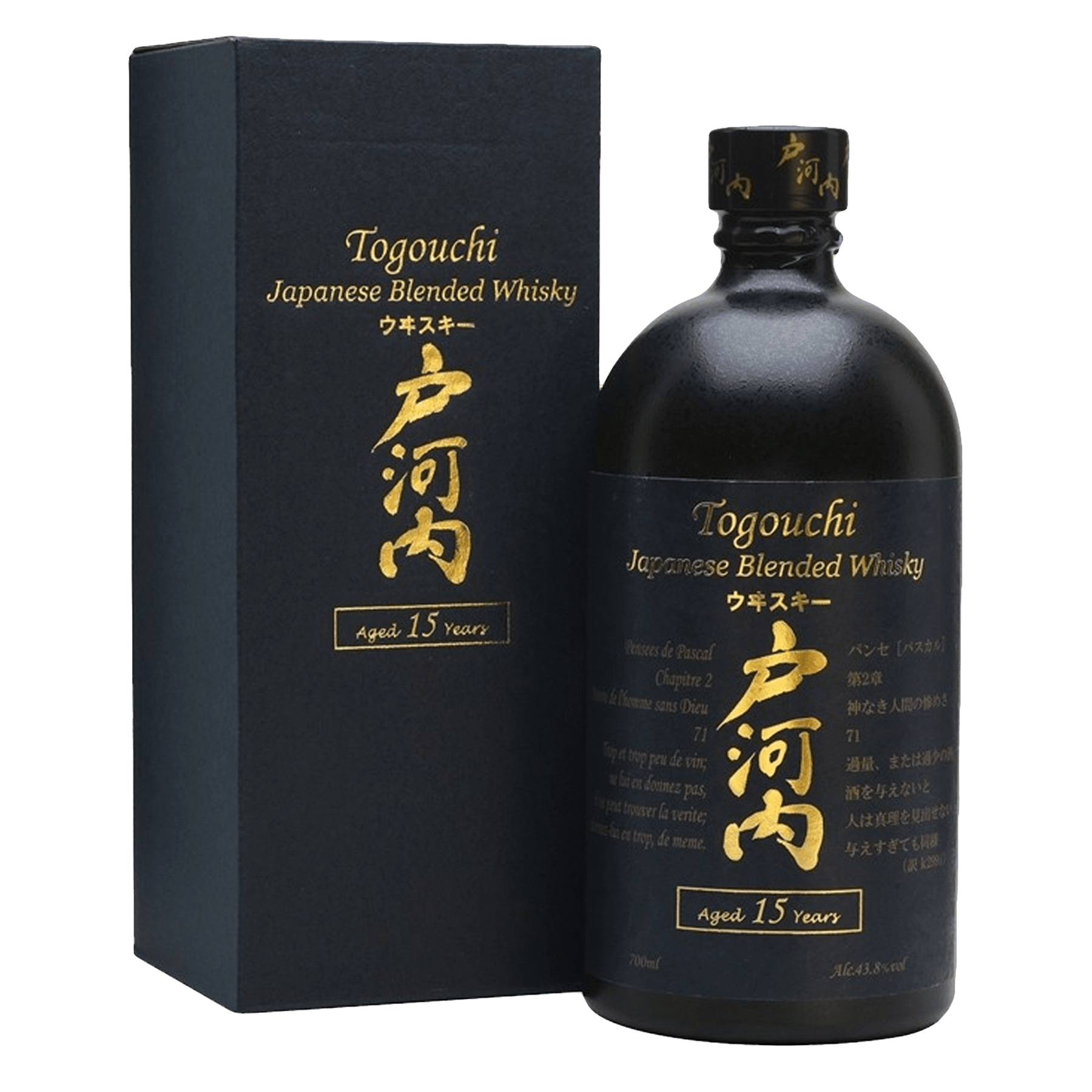 Togouchi 15 Years Old Blended Japanese Whisky 700ml