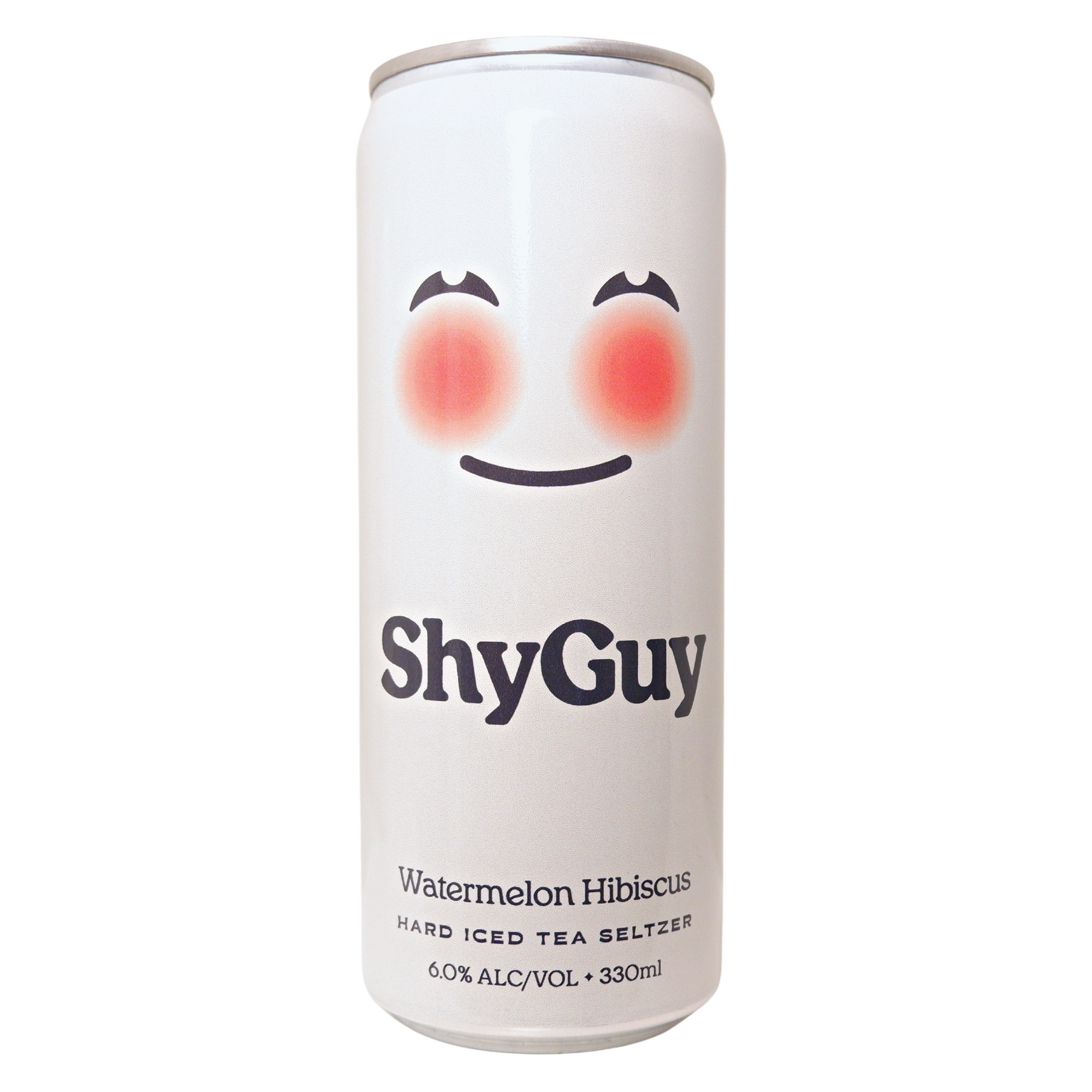 Shy Guy Hard Iced Tea Seltzer Watermelon Hibiscus 330ml