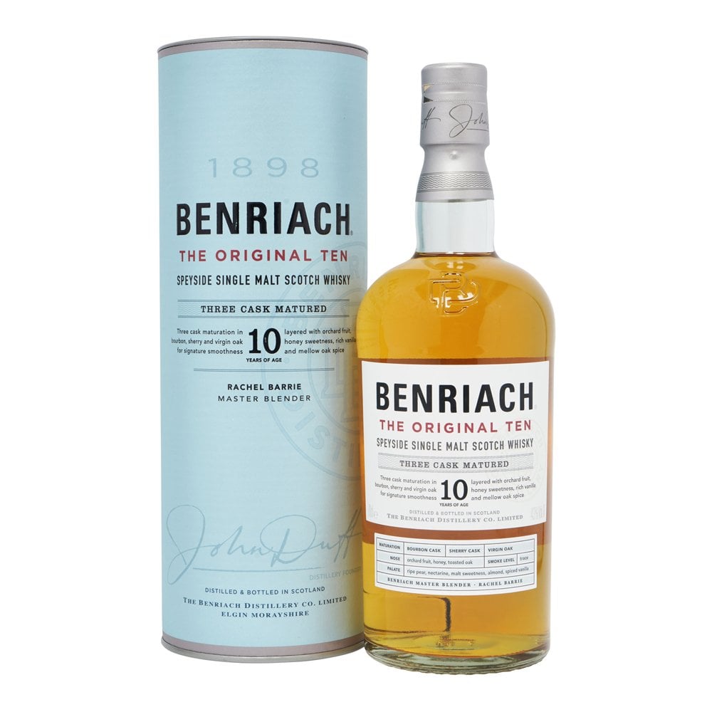 Benriach The Original Ten 10 Year Old Single Malt Whisky 700ml