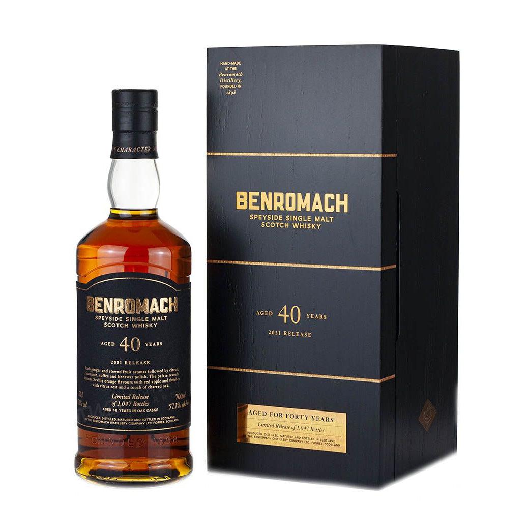 Benromach 40 Years  (2021 Limited Edition) Single Malt Scotch Whisky 700ml