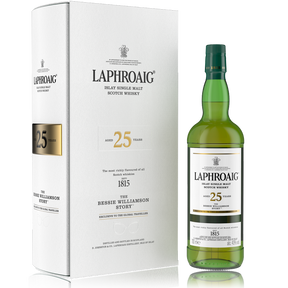 Laphroaig Bessie Williamson Story 25 Year Old Limited Edition Whisky 700ml