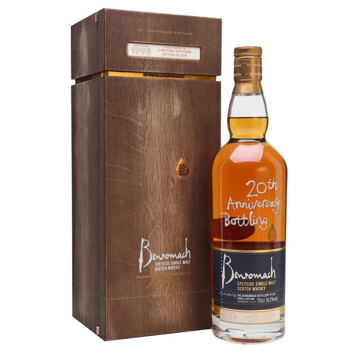 1998 Benromach Limited Edition 20th Anniversary Bottling Cask Strength Single Malt Scotch Whisky 700ml