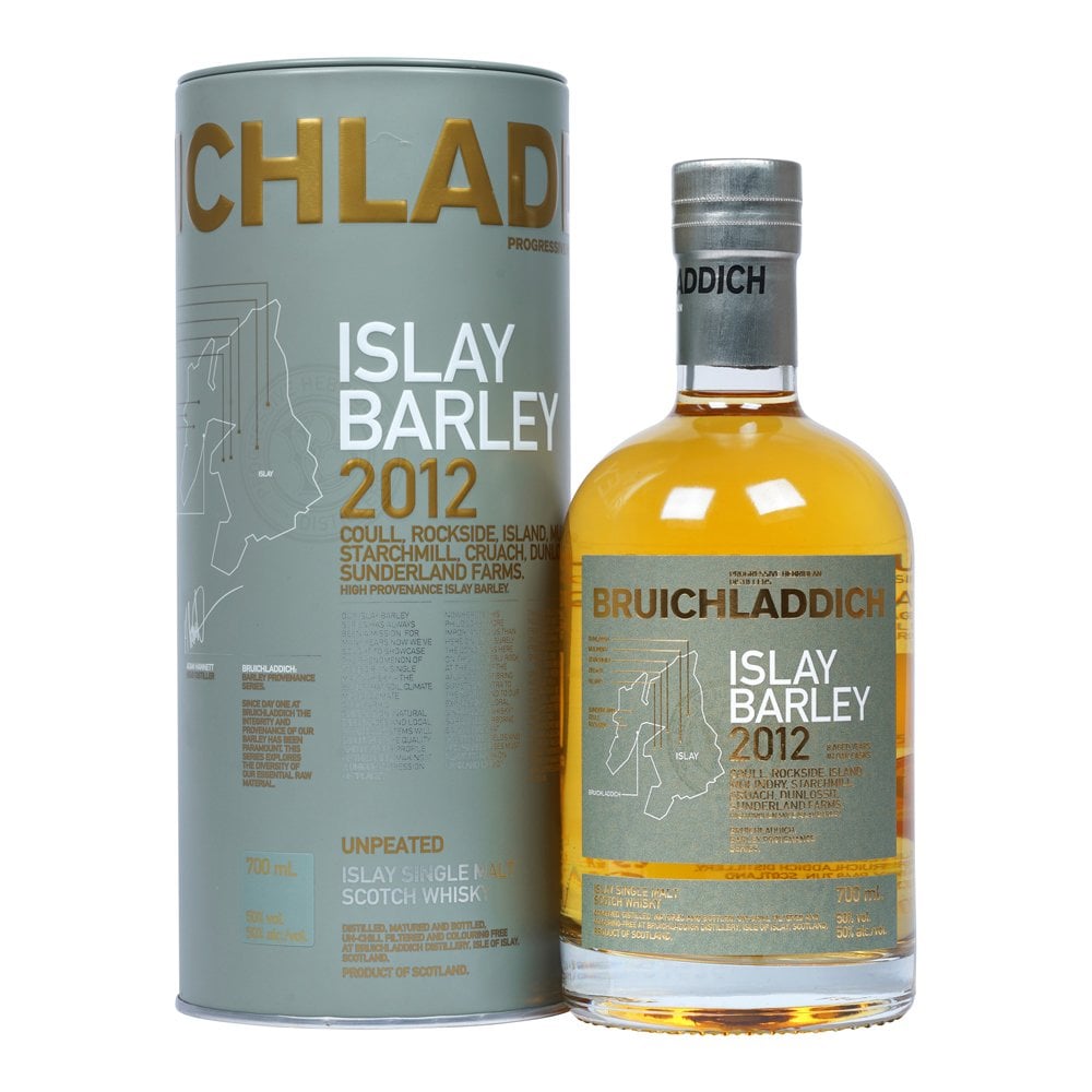 Bruichladdich Islay Barley 2012 Single Malt Whisky 700ml