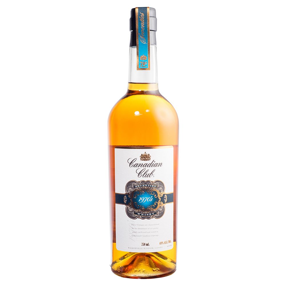 Canadian Club 1970s Whisky 750mL