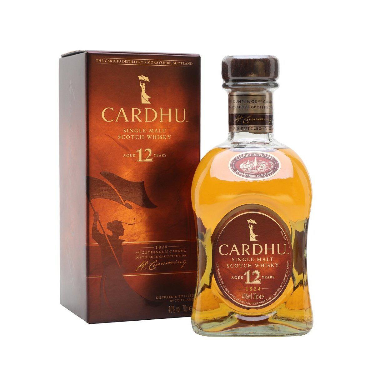 Cardhu 12 Year Old Single Malt Scotch Whisky 700ml