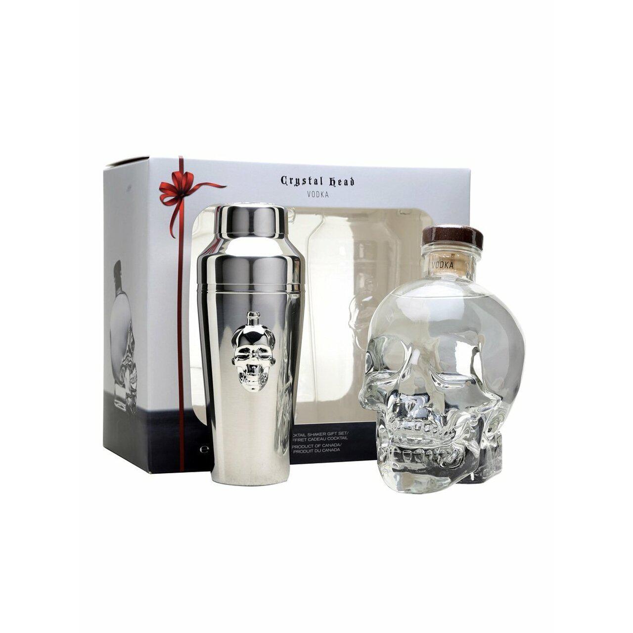 Crystal Head Vodka Gift Pack with Shaker 700ml