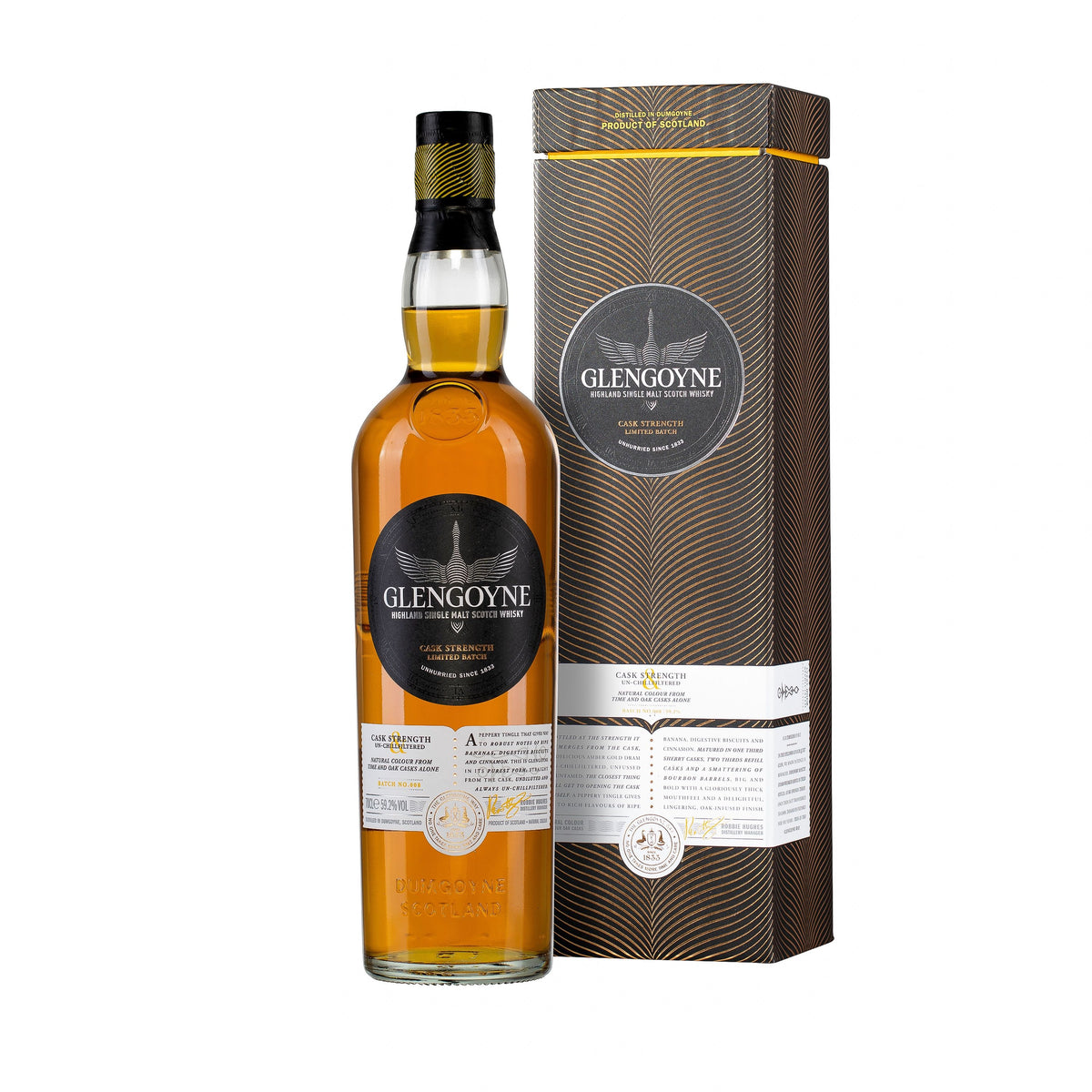 Glengoyne Cask Strength (Batch 8) Single Malt Scotch Whisky 700ml