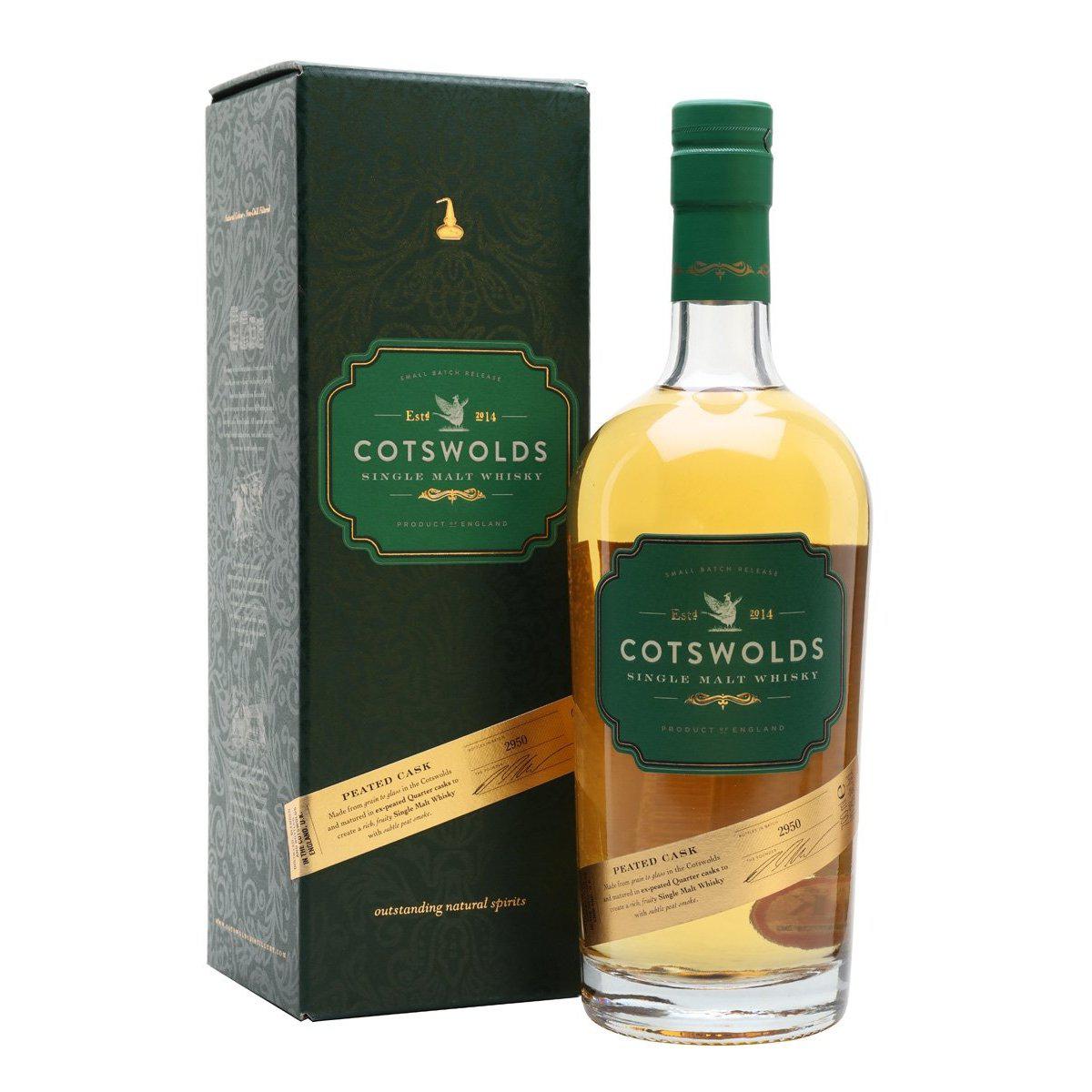 Cotswolds Peated Cask Strength Single Malt English Whisky 700ml