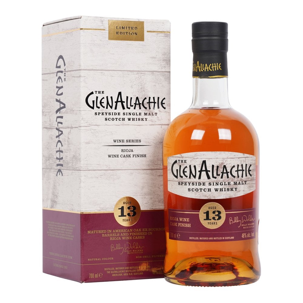 Glenallachie 13 Year Old Rioja Wine Finish Whisky 700ml