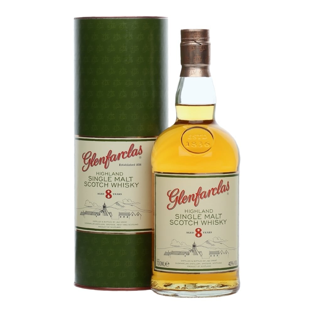 Glenfarclas 8 Year Old Single Malt Scotch Whisky 700ml