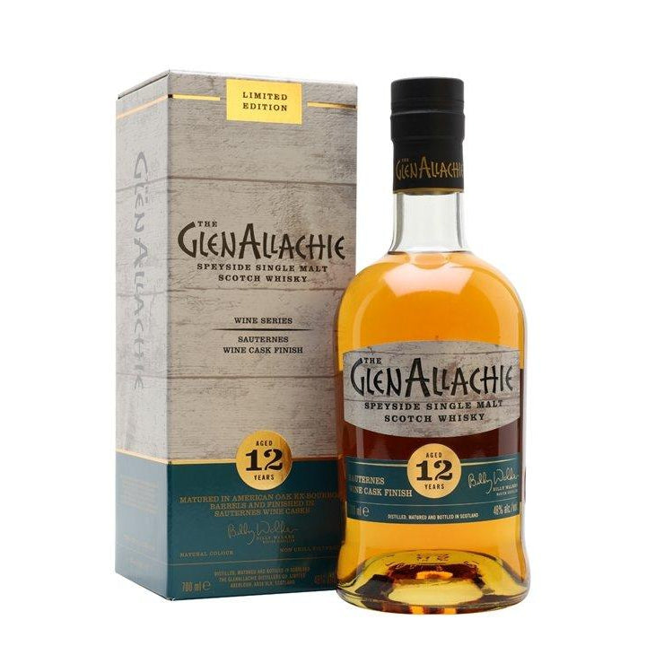 Glenallachie 12 Year Old Sauternes Wine Cask Finish Whisky 700ml