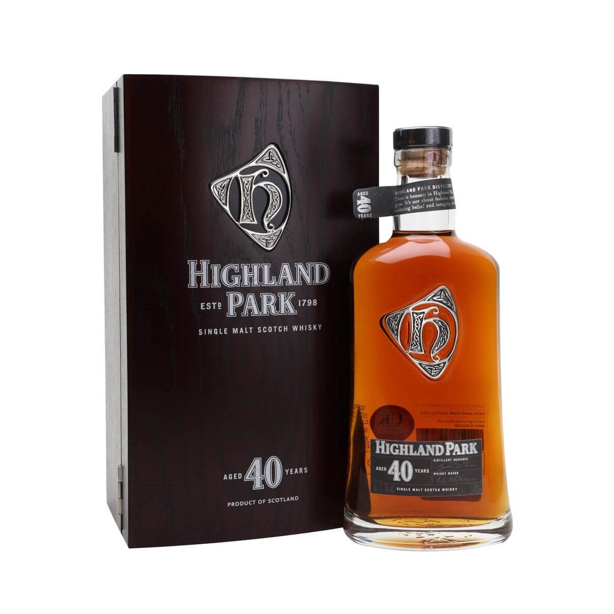 Highland Park 40 Year Old Single Malt Scotch Whisky 700ml