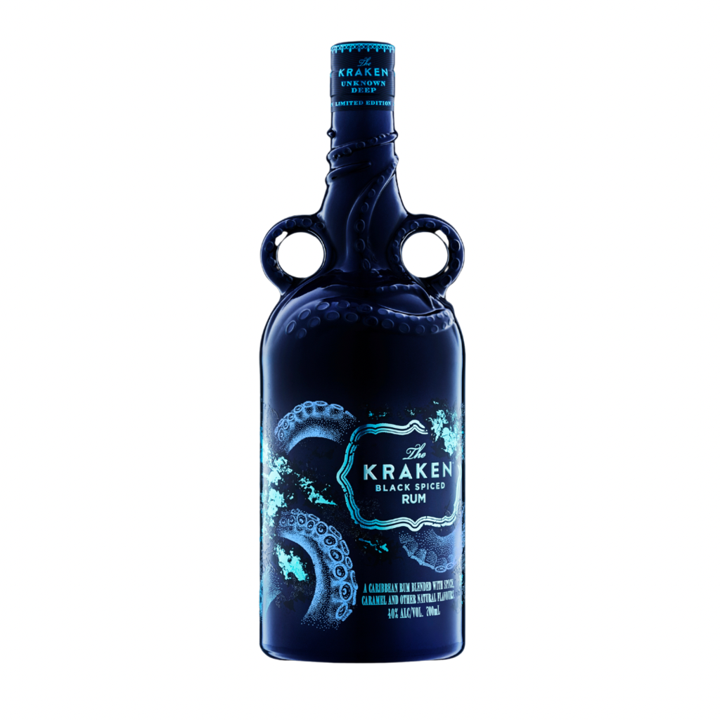 The Kraken Bioluminescent 2021 Limited Edition Spiced Rum 700ml