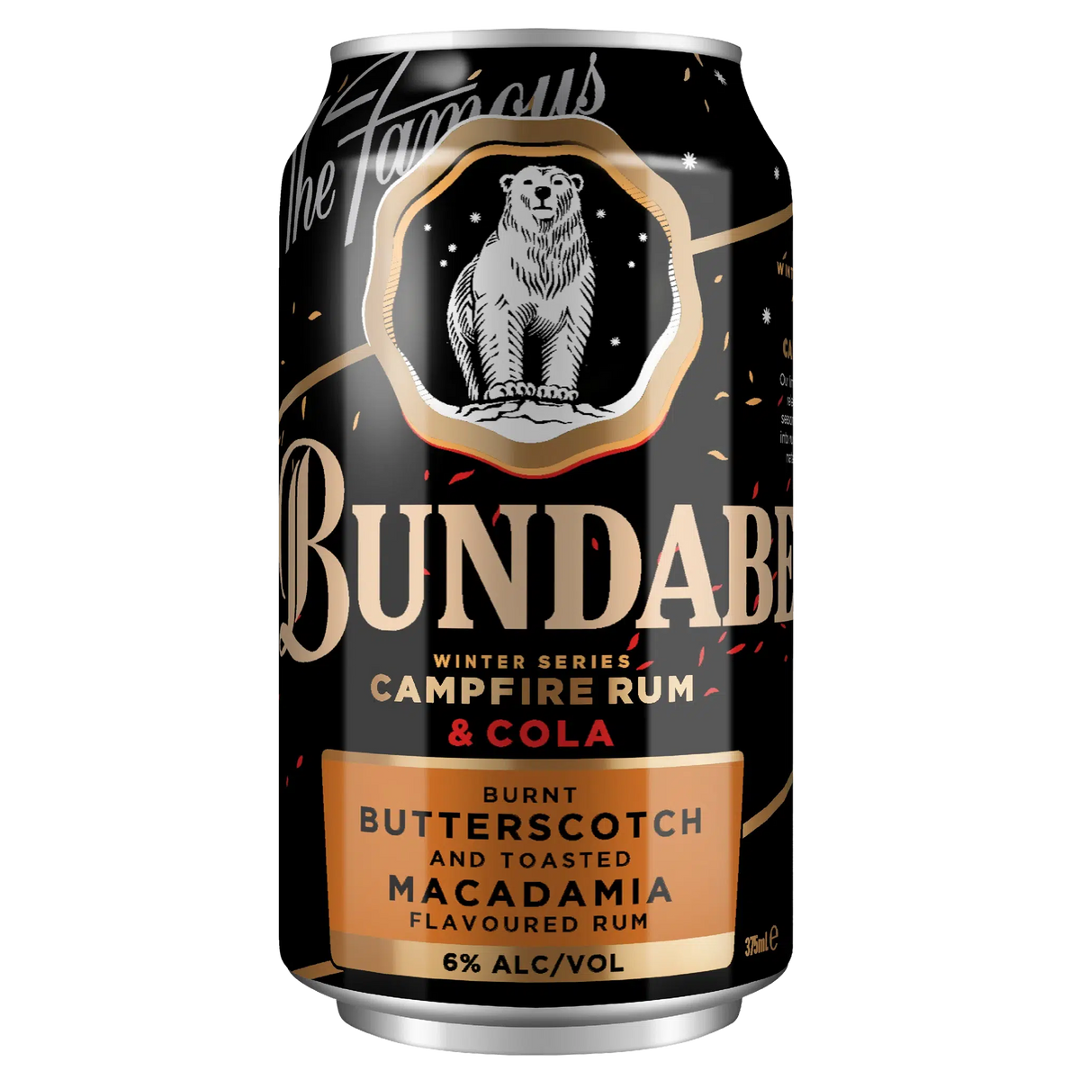 Bundaberg Campfire Rum and Cola Cans Limited Edition 375ml