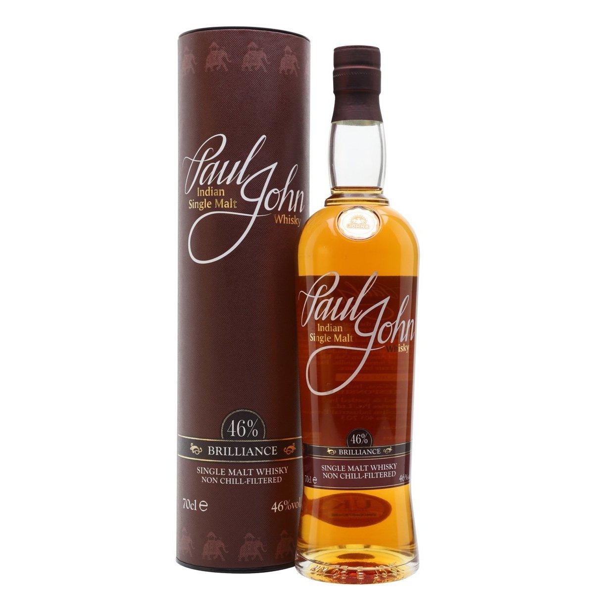 Paul John Brilliance Single Malt Indian Whisky 700ml