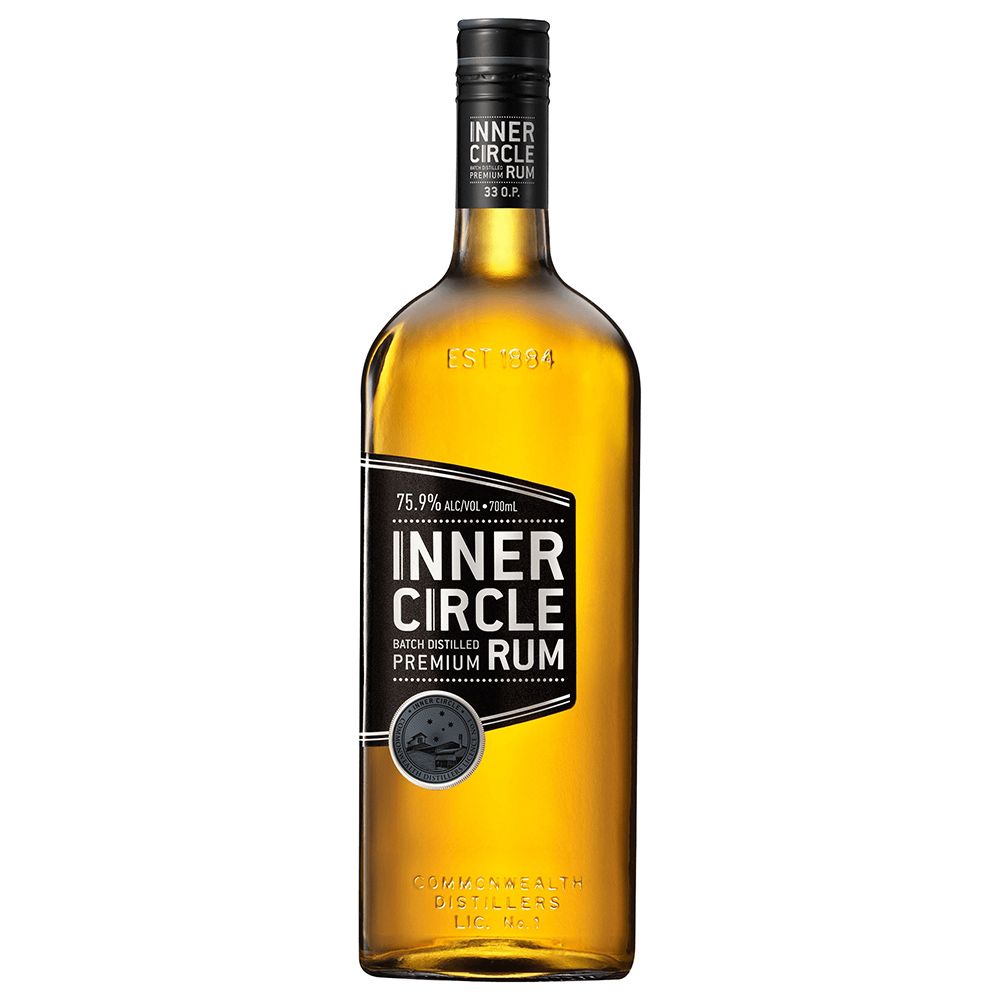 Inner Circle Black Dot 33 Overproof Rum 700ml