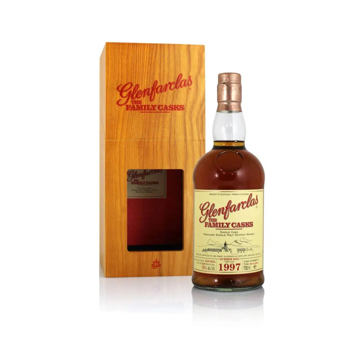 Glenfarclas 1997 Family Casks 25 Years Old Sherry Butt 700ml