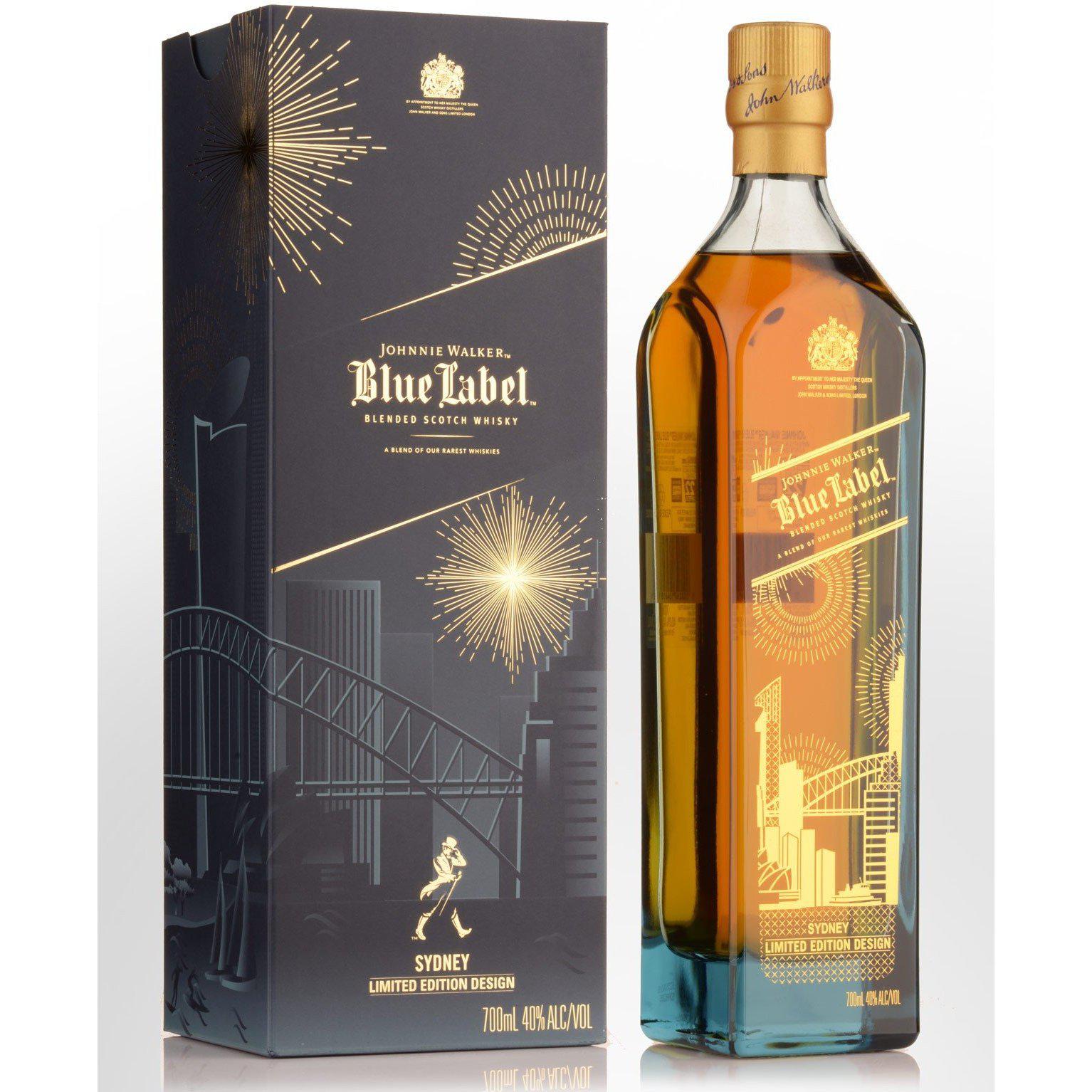 Johnnie Walker Blue Label Sydney Limited Edition Design Blended Scotch Whisky 700ml