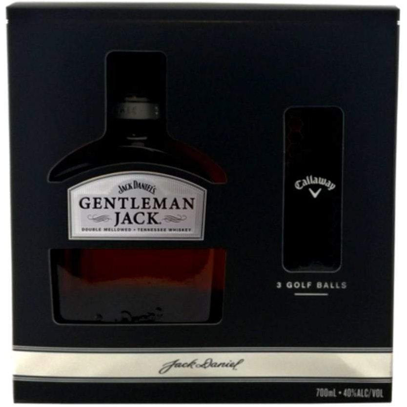 Gentleman Jack Golf Ball Gift Pack 700ml