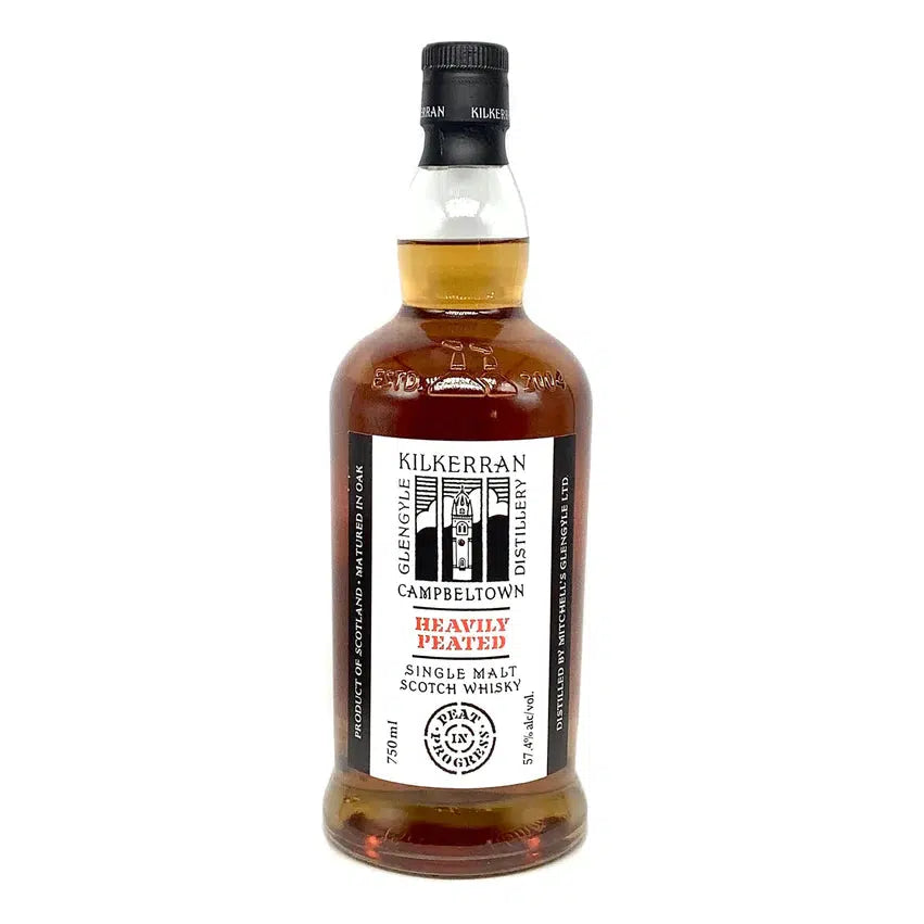 Glengyle Distillery Kilkerran Heavily Peated Cask Strength (Batch 6) Whisky 700ml