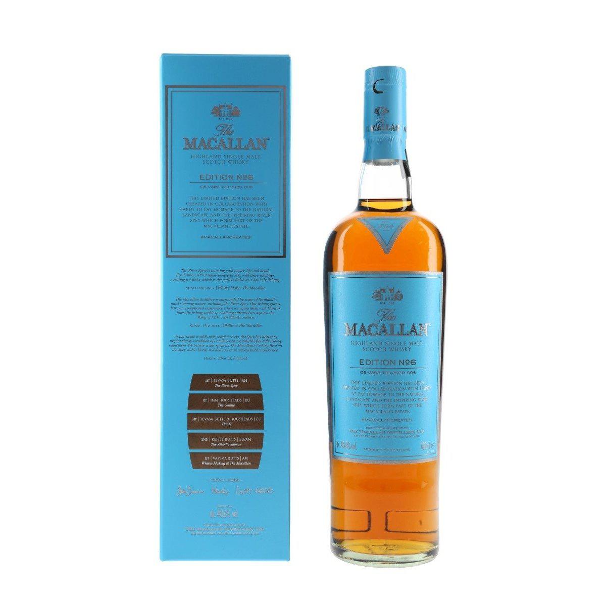 The Macallan Edition 6 Limited Edition Scotch Whisky 700ml