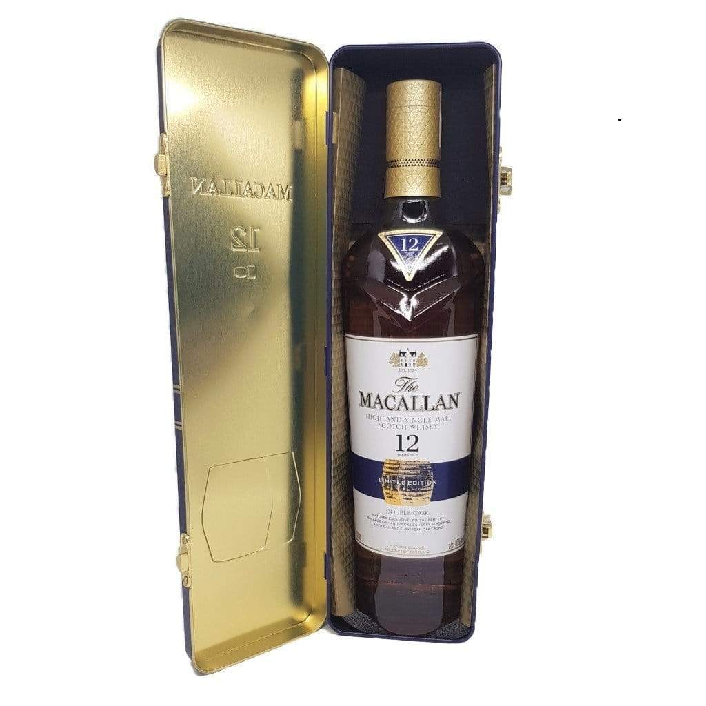 The Macallan 12 Years Old Double Cask Limited Edition - Metal Gift Boxed