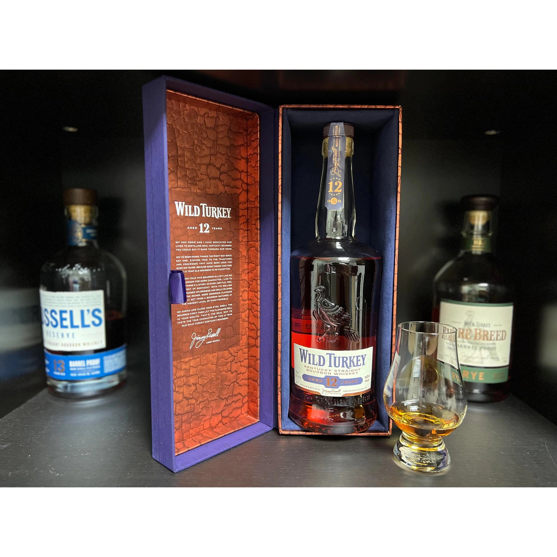 Wild Turkey 101 Proof Distiller's Reserve 12 Year Old Kentucky Straight Bourbon Whisky 700ml