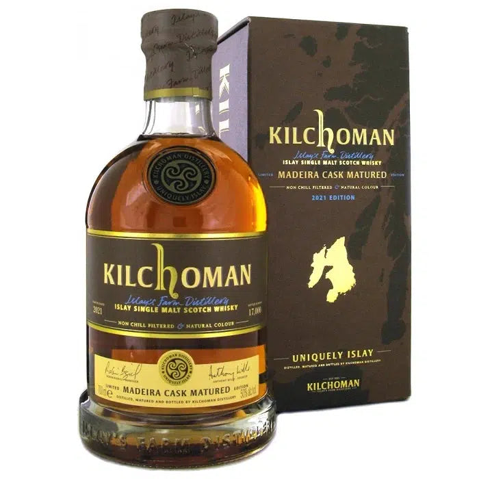 Kilchoman Madeira Cask Matured 2021 Release Single Malt Scotch Whisky 700ml